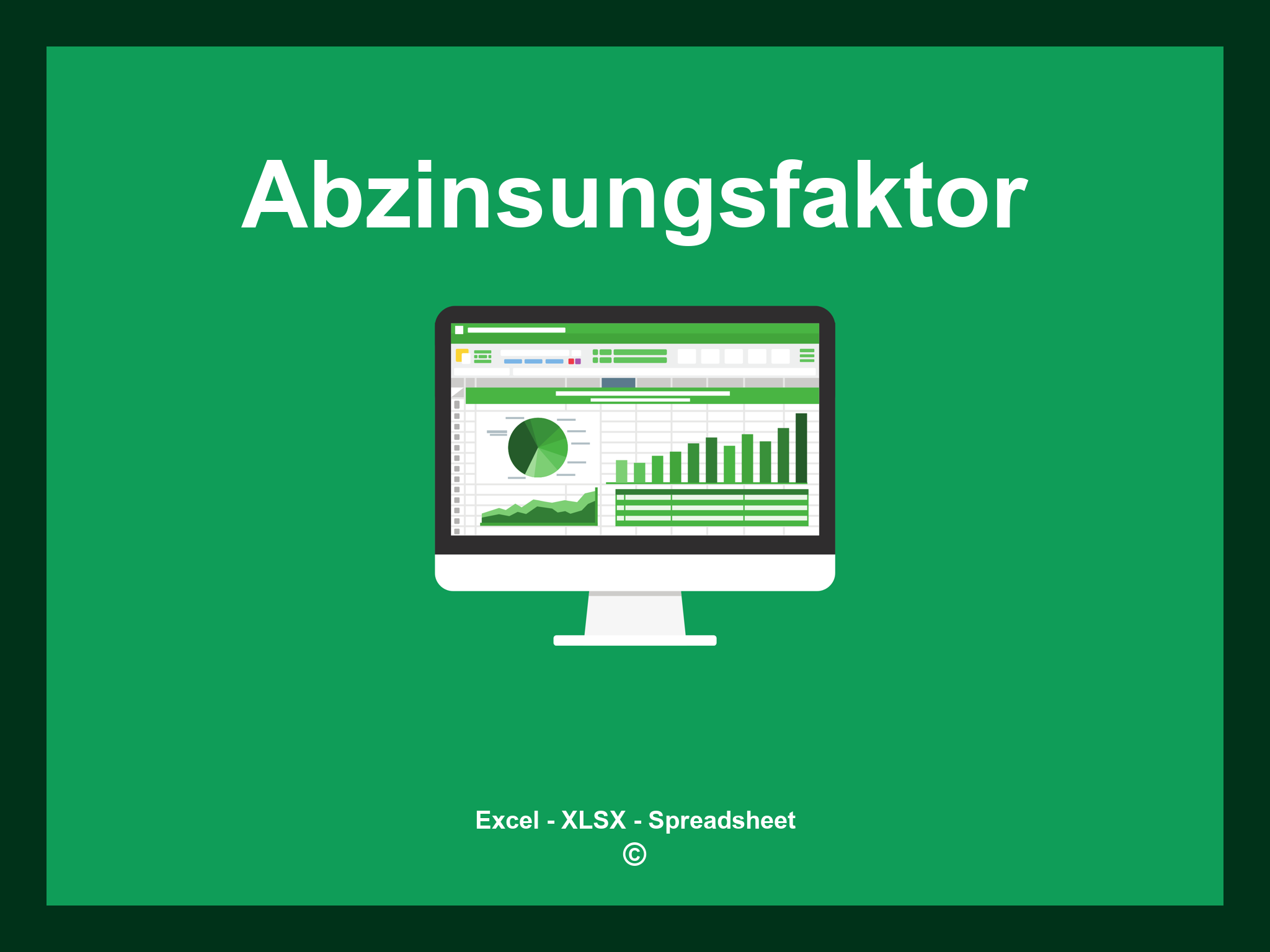 Abzinsungsfaktor Excel