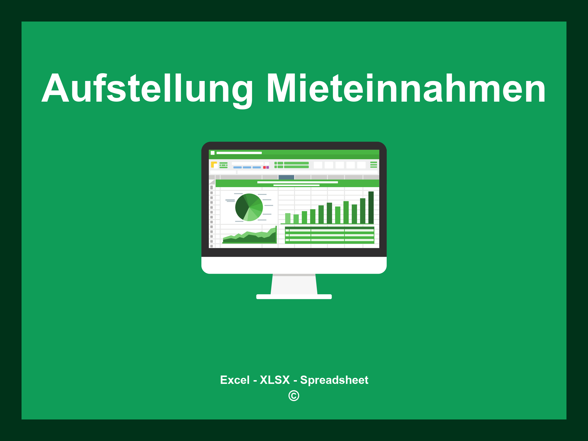 Aufstellung Mieteinnahmen Vorlage Excel