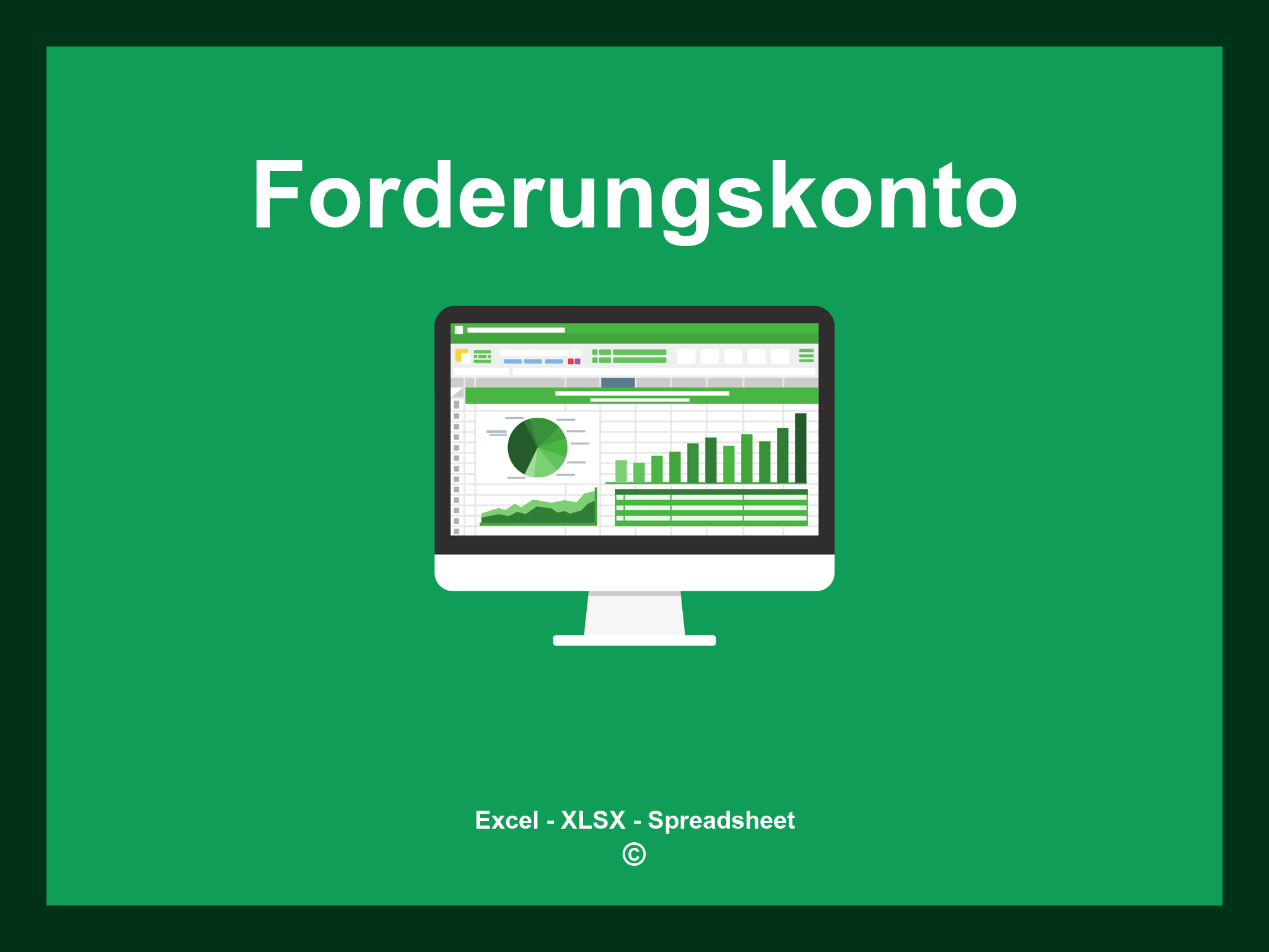 Forderungskonto Excel Vorlage