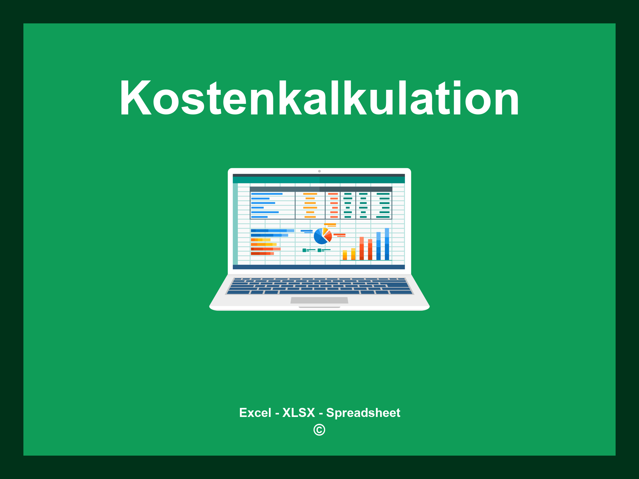 Kostenkalkulation Vorlage Excel