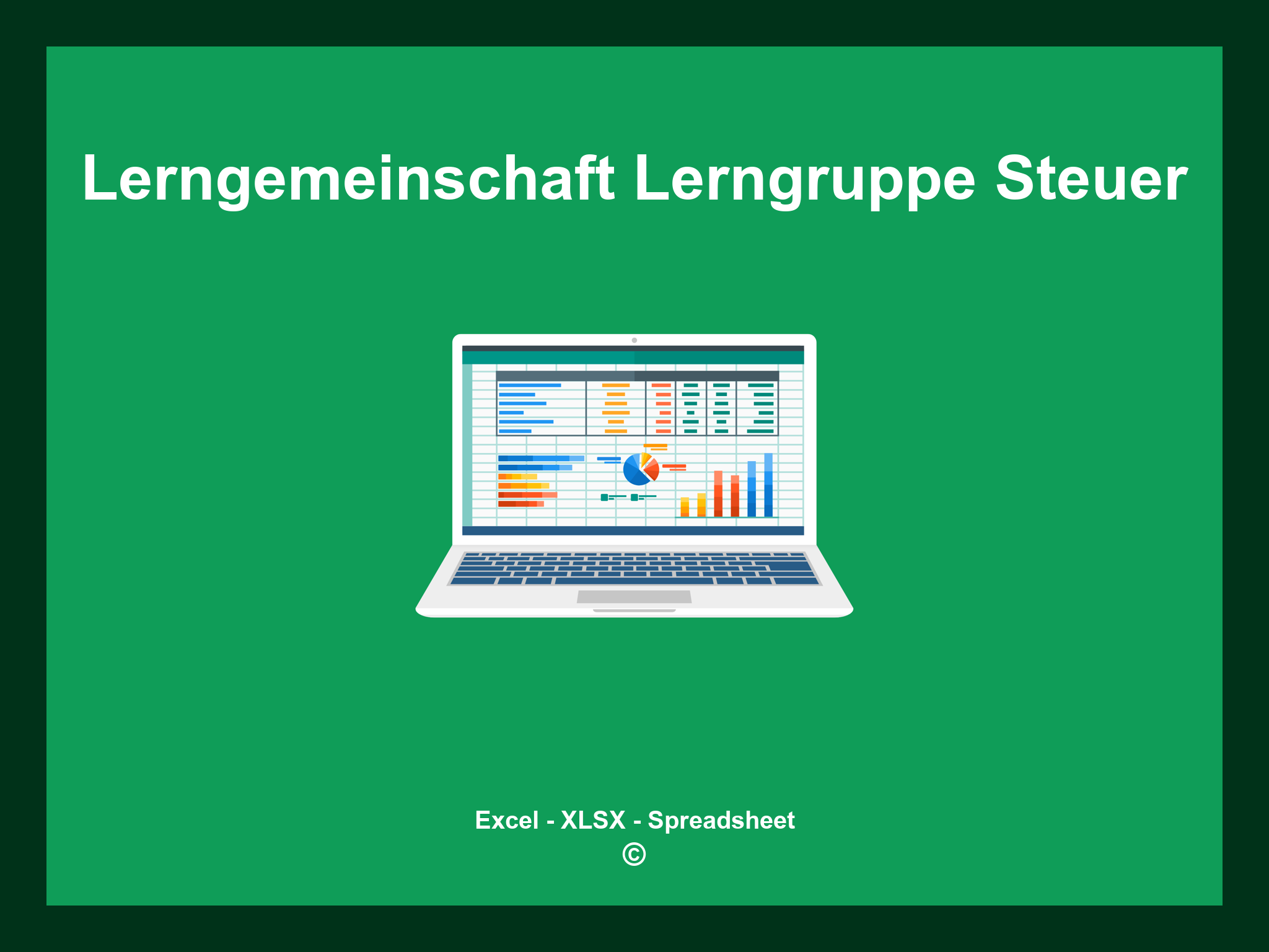 Lerngemeinschaft Lerngruppe Steuer Vorlage