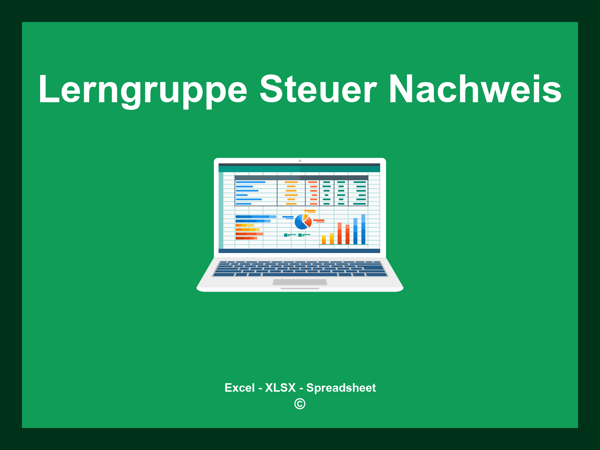 Lerngruppe Steuer Nachweis Vorlage