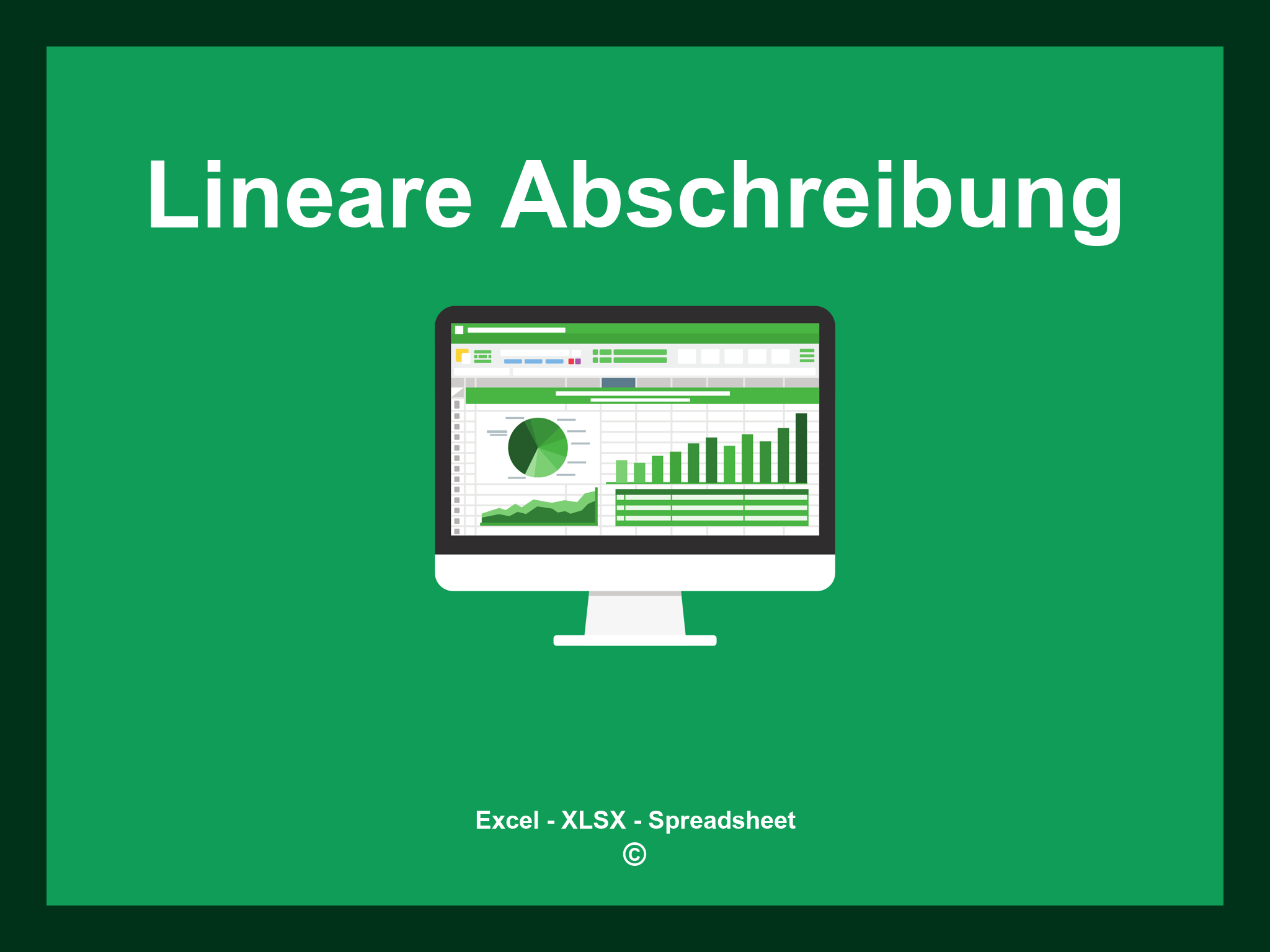 Lineare Abschreibung Excel Vorlage