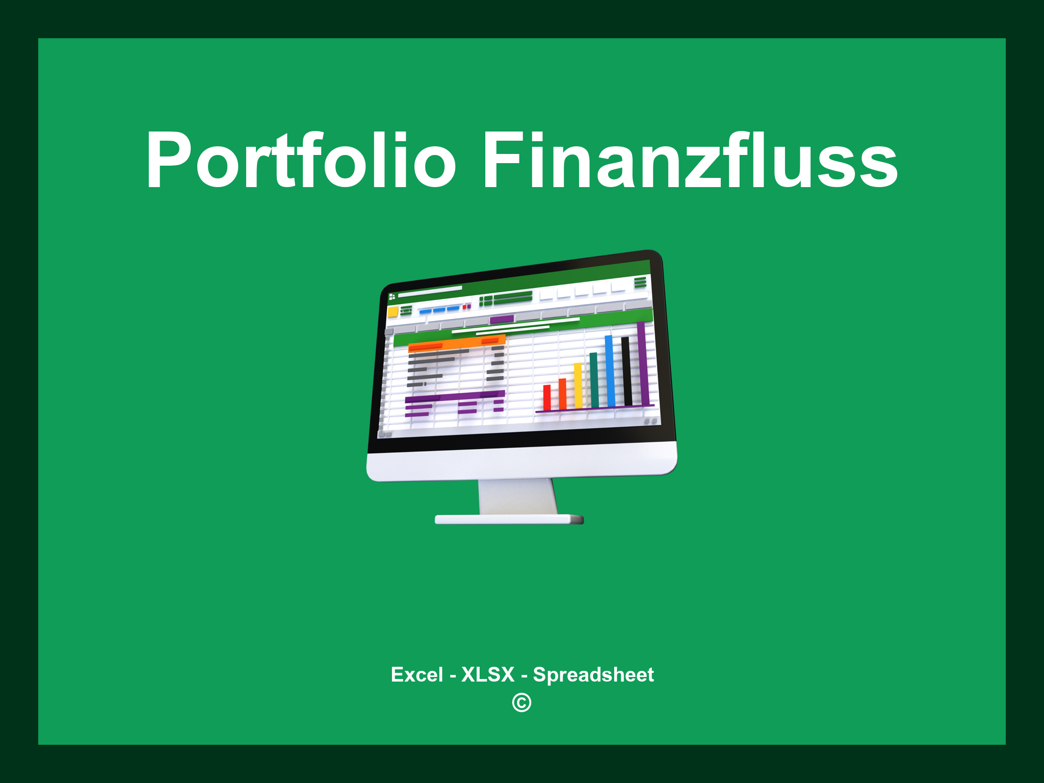 Portfolio Excel Vorlage Finanzfluss