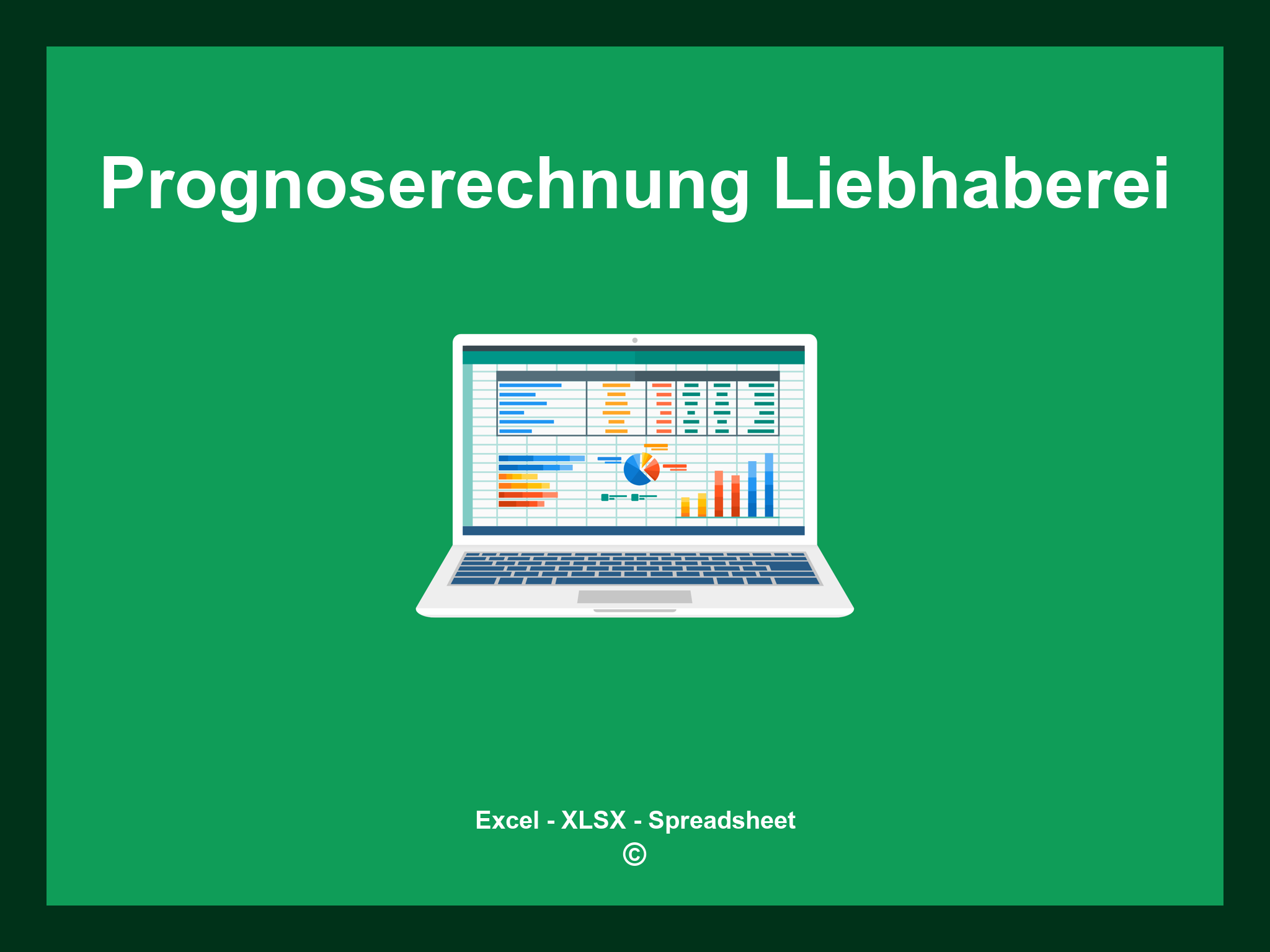 Prognoserechnung Liebhaberei Vorlage