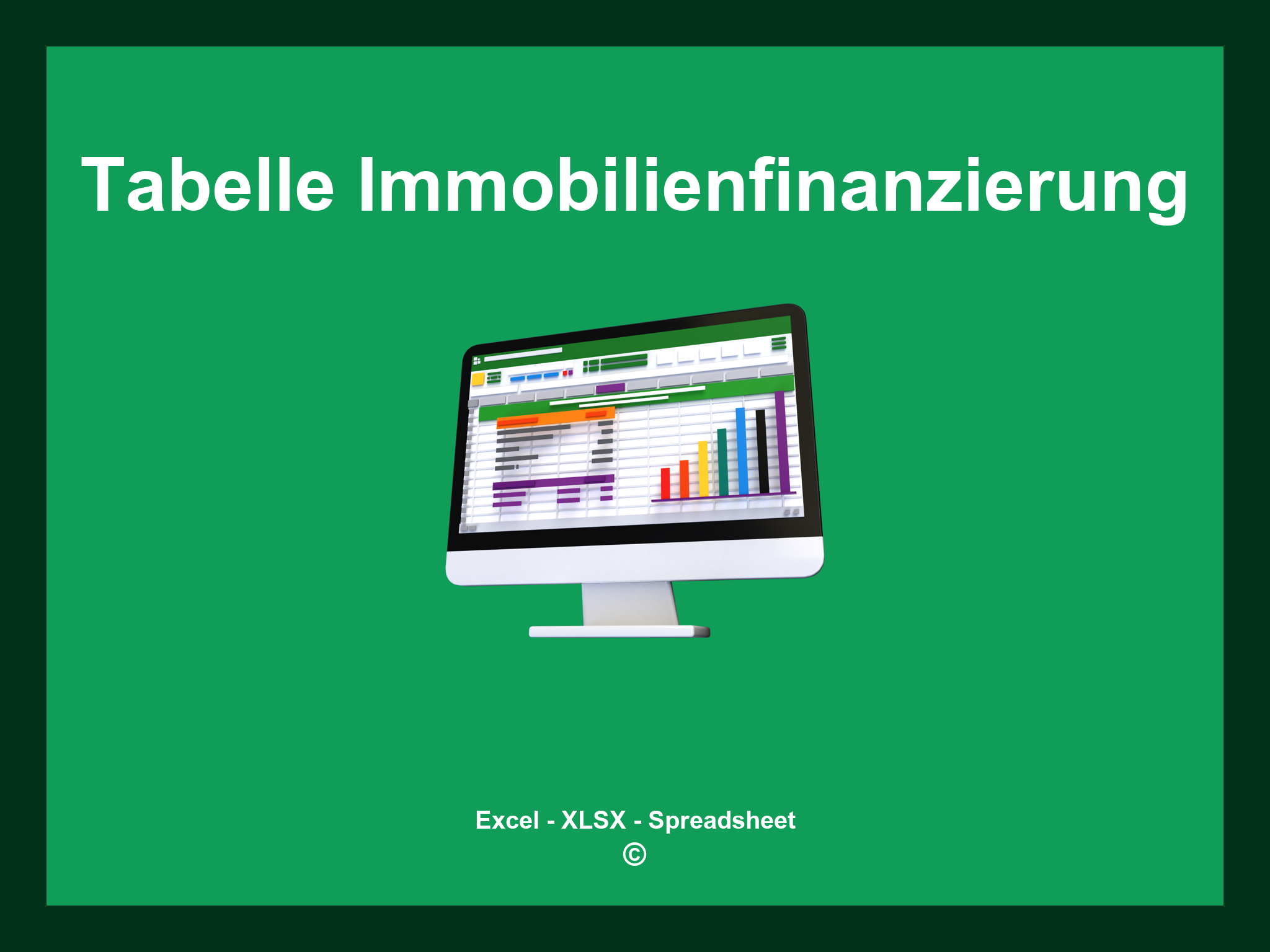 Excel Tabelle Immobilienfinanzierung