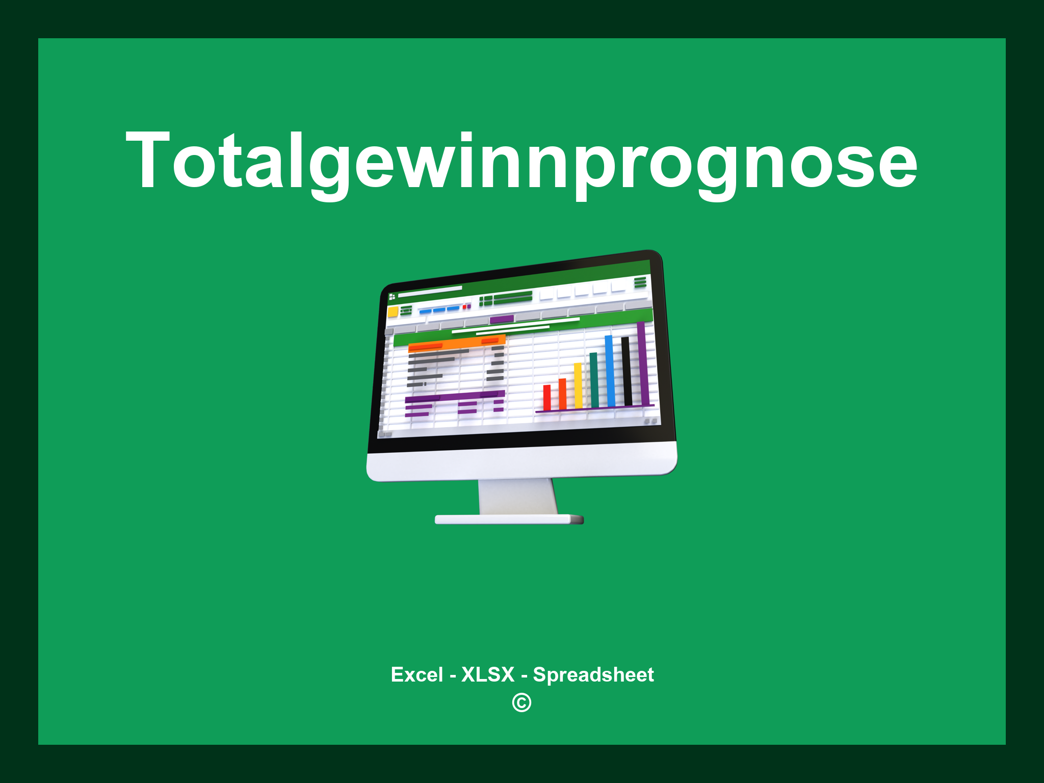 Totalgewinnprognose Vorlage