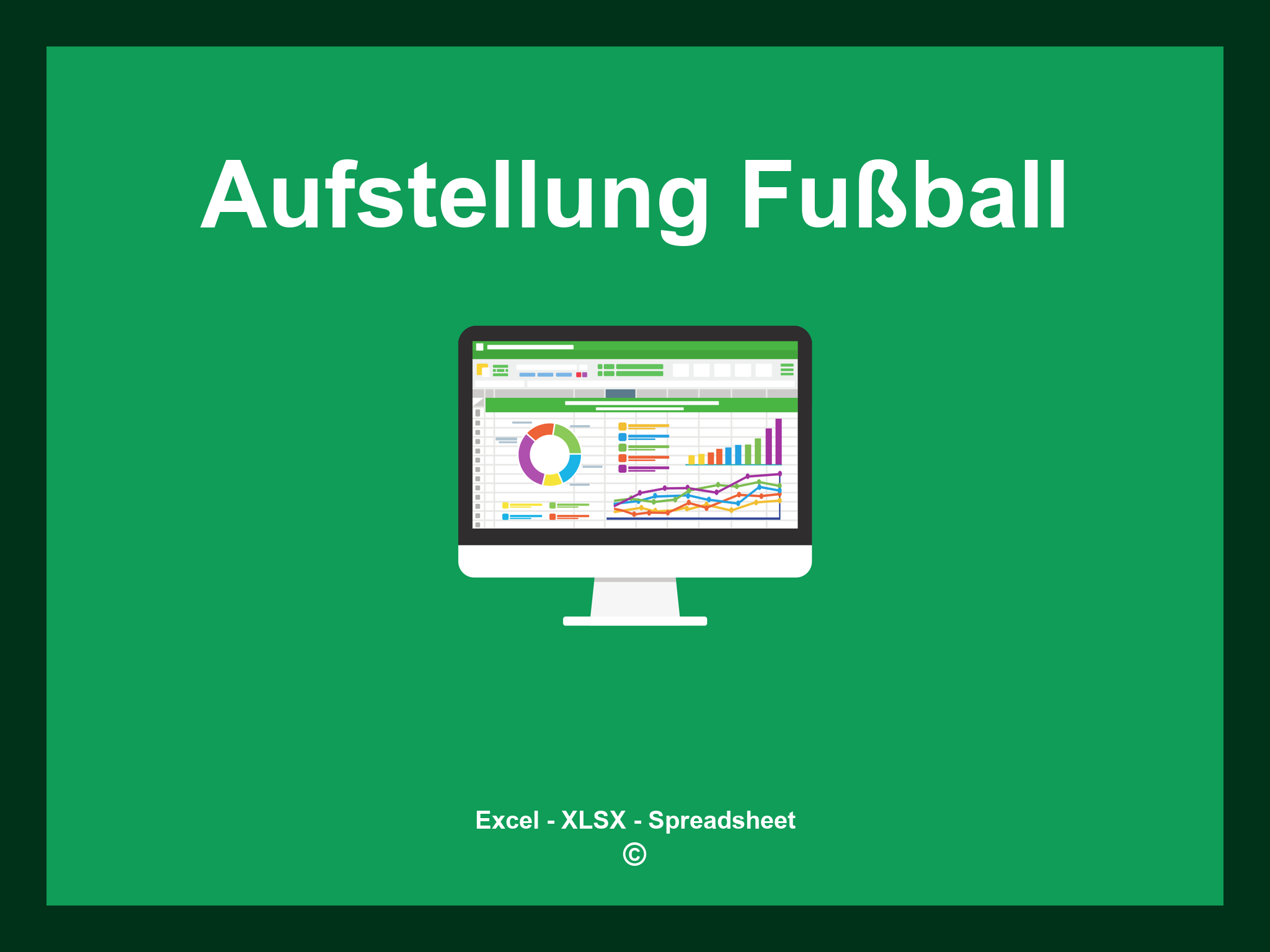 Vorlage Aufstellung Fußball Excel