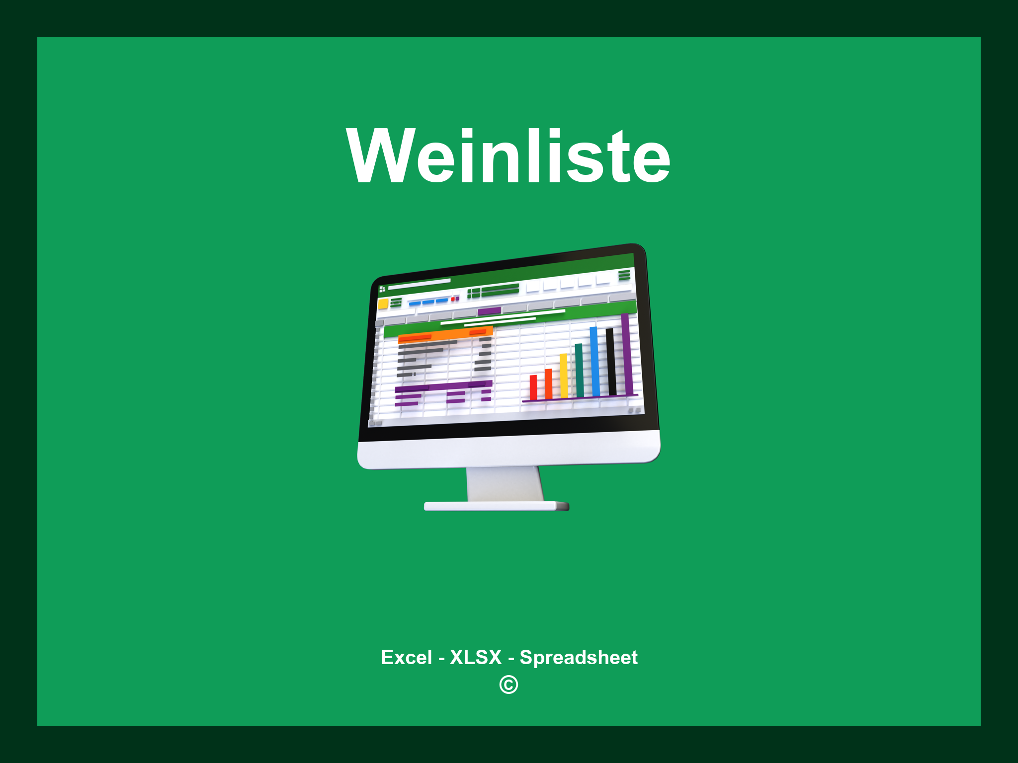 Weinliste Excel