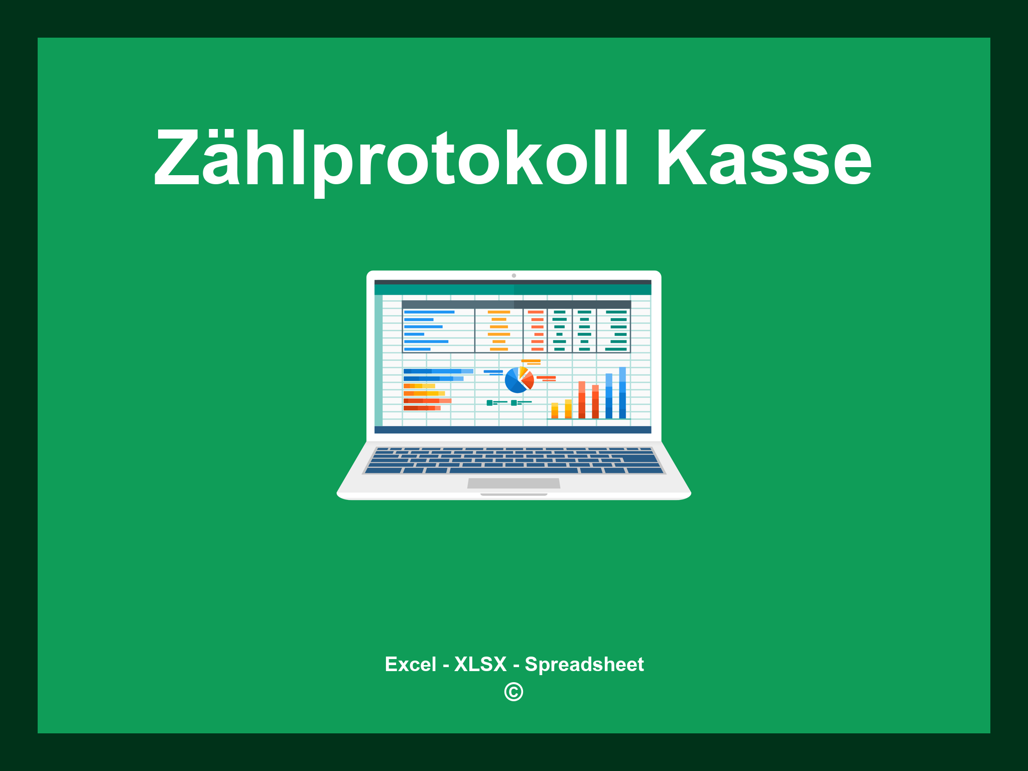 Zählprotokoll Kasse Vorlage Excel