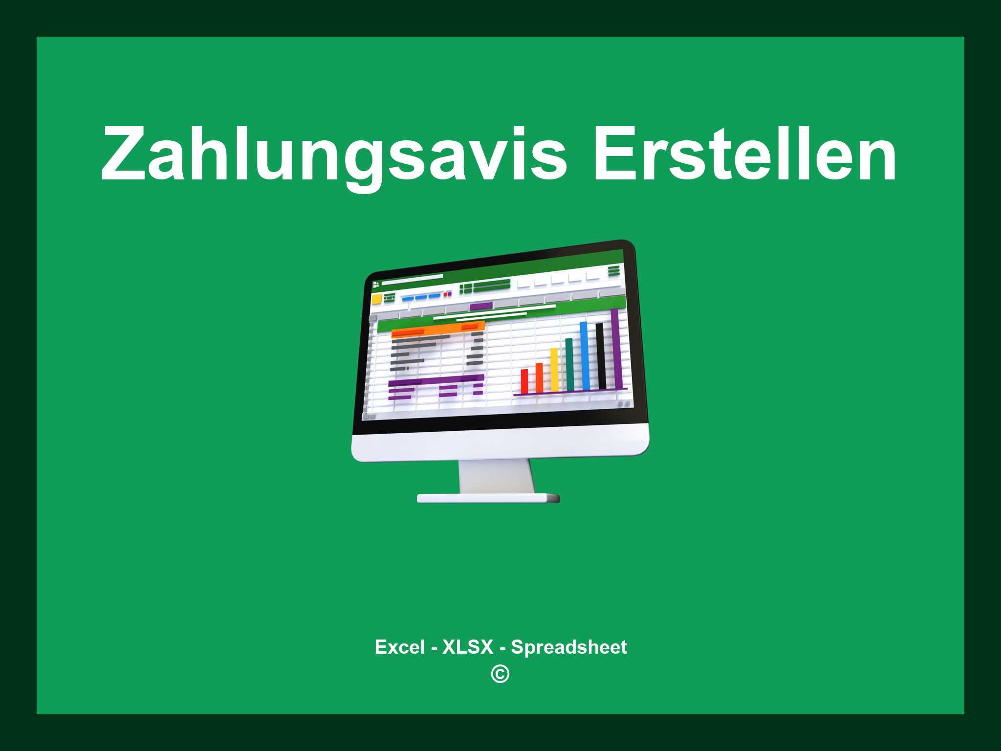 Zahlungsavis Erstellen Vorlage
